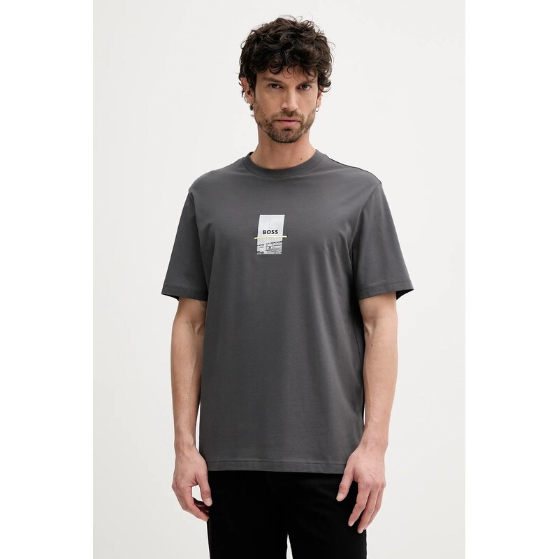 Tričko BOSS Green Tee Photoprint 63555867