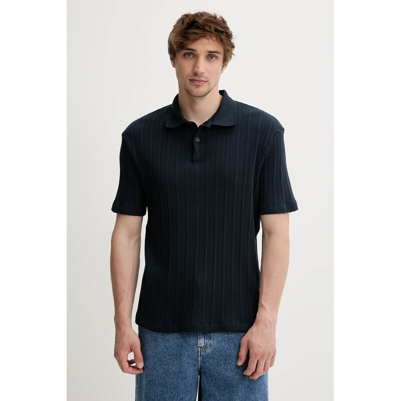 Bavlnené polo tričko Samsoe Samsoe SAKEVIN 63608149