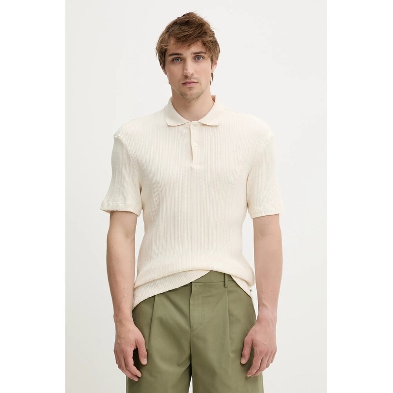 Bavlnené polo tričko Samsoe Samsoe SAKEVIN 63608150