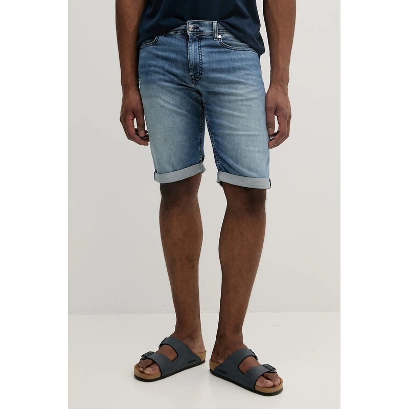 Rifľové krátke nohavice Karl Lagerfeld 63603782