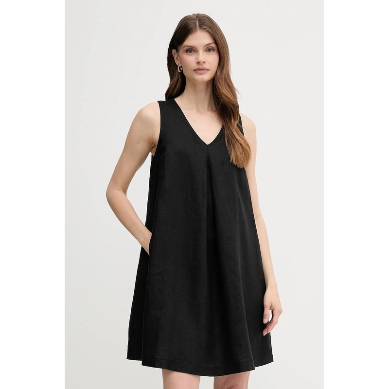 Ľanové šaty United Colors of Benetton 63611280