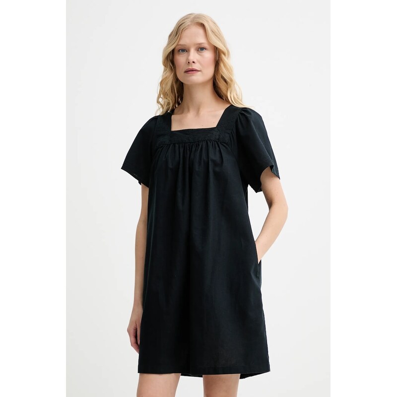 Šaty s prímesou ľanu Levis AMBRE BABYDOLL DRESS 63615541