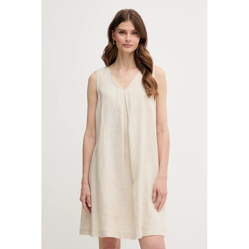 Ľanové šaty United Colors of Benetton 63611284