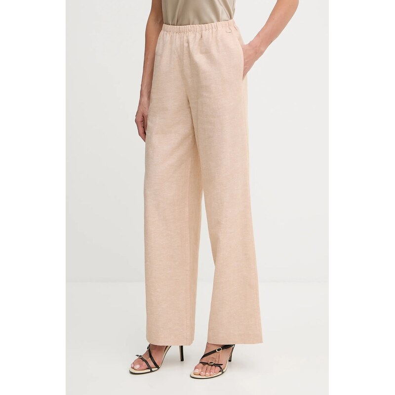 Ľanové nohavice Armani Exchange 63608444