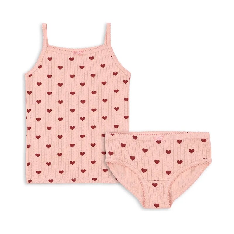 Detská bavlnená súprava Konges Sløjd MINNIE UNDERWEAR GOTS 65826405