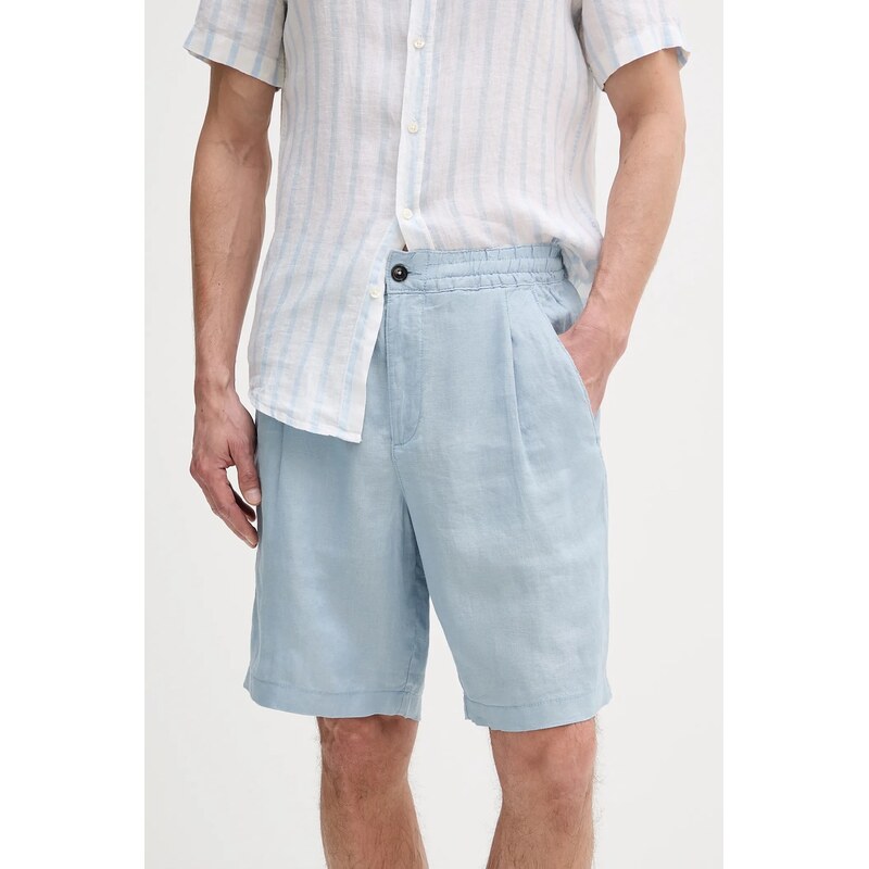 Ľanové šortky United Colors of Benetton 63664969