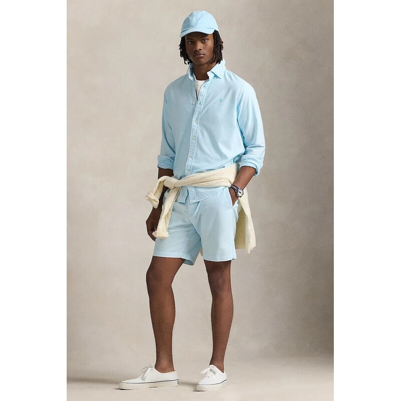 Bavlnené šortky Polo Ralph Lauren Flat Front 65064414