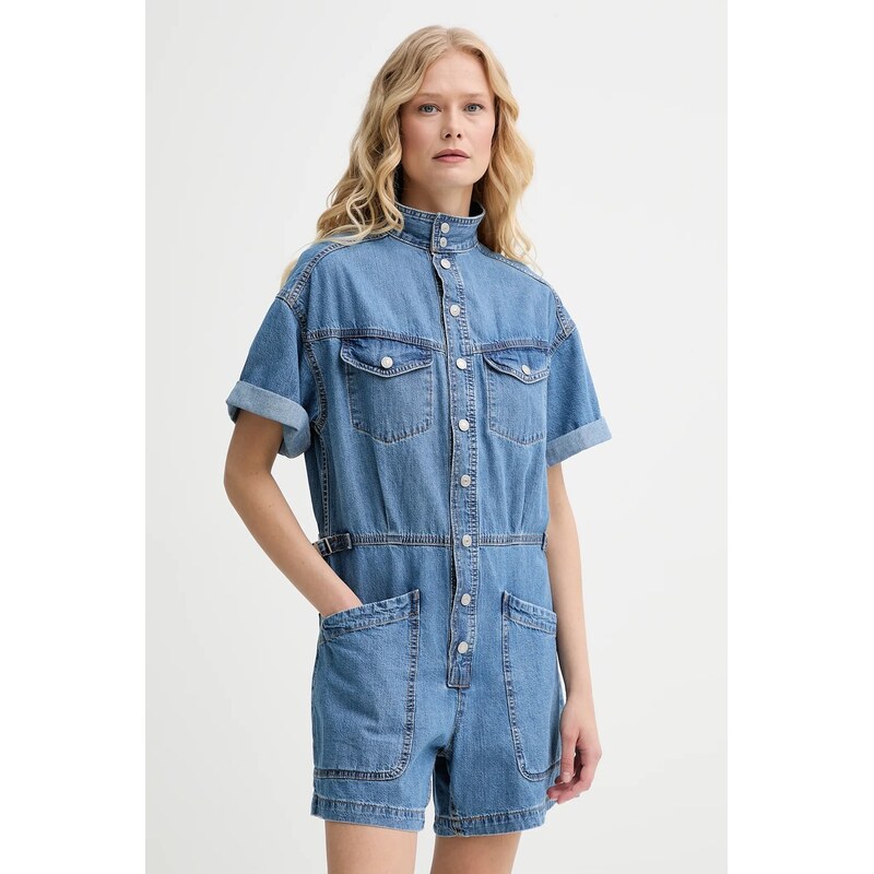 Rifľový overal Levis SS SURPLUS ROMPER 63676667