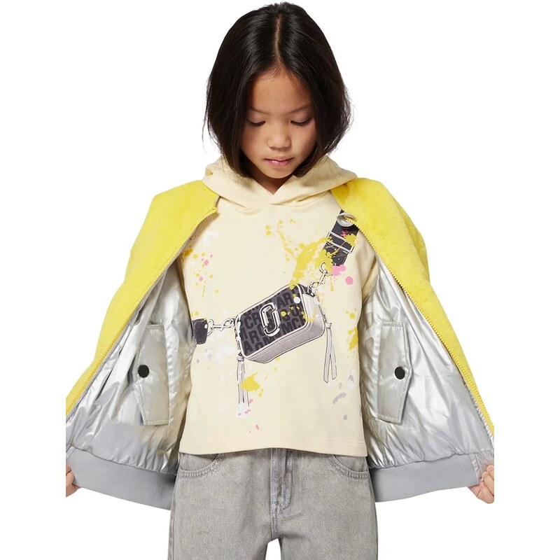 Detská bavlnená mikina Marc Jacobs 65857393