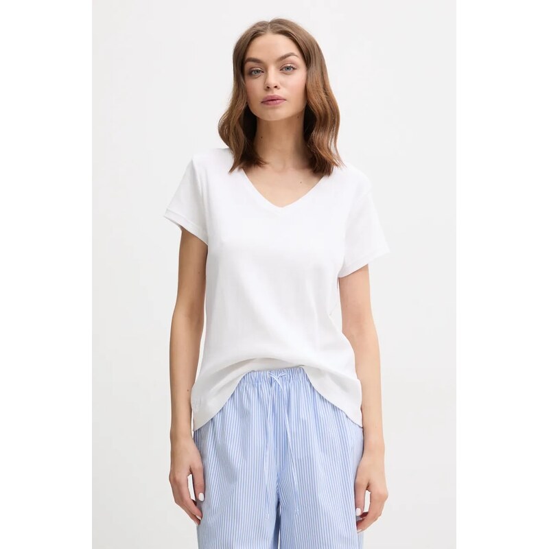 Bavlnené tričko Lauren Ralph Lauren 61989148