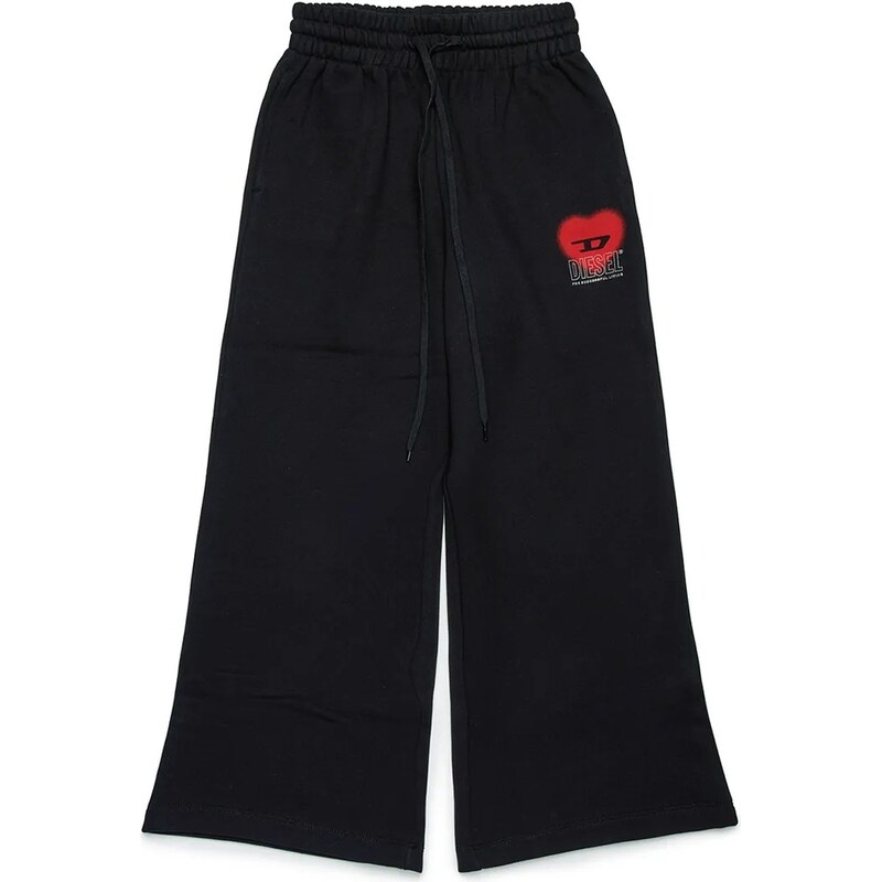 Detské bavlnené tepláky Diesel PCUORE TROUSERS 64319620