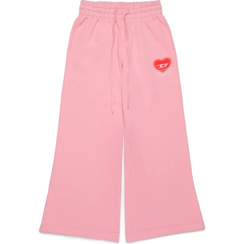 Detské bavlnené tepláky Diesel PCUORE TROUSERS 64319619