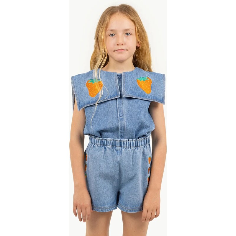 Detská džínsová blúzka Tinycottons STRAWBERRIES BLOUSE 61862536