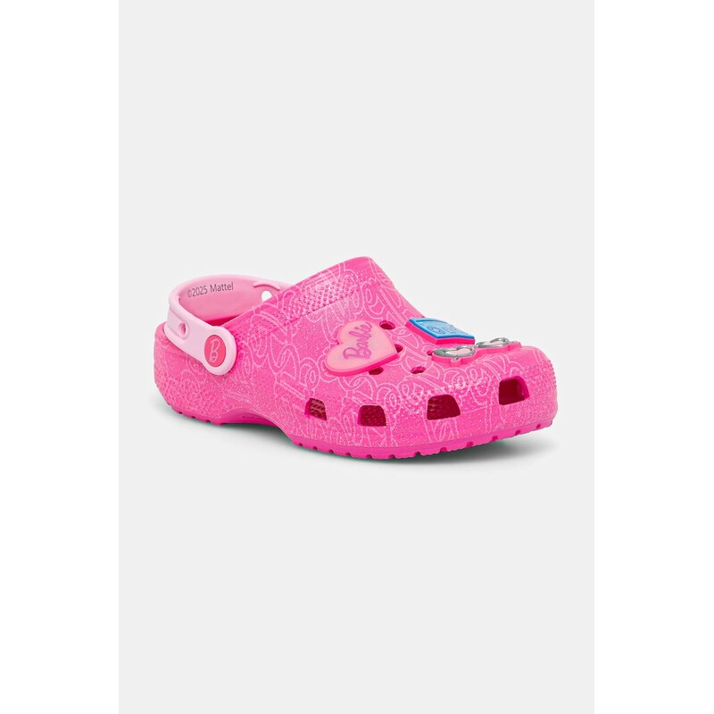 Detské šľapky Crocs CROCS CLASSIC MATTEL PINK BARBIE CLOG 65858929