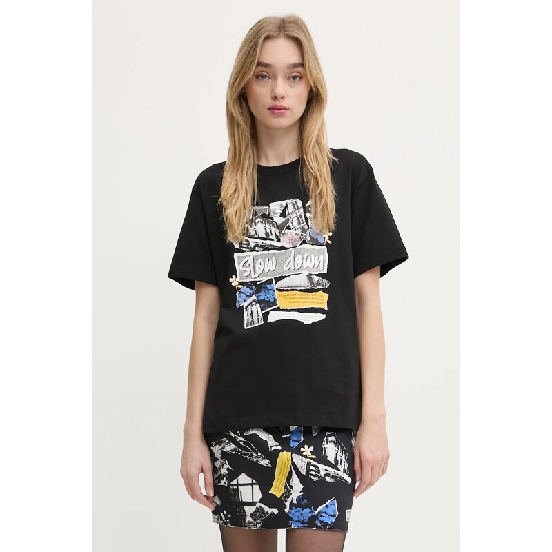 Bavlnené tričko Moschino Jeans 64319632