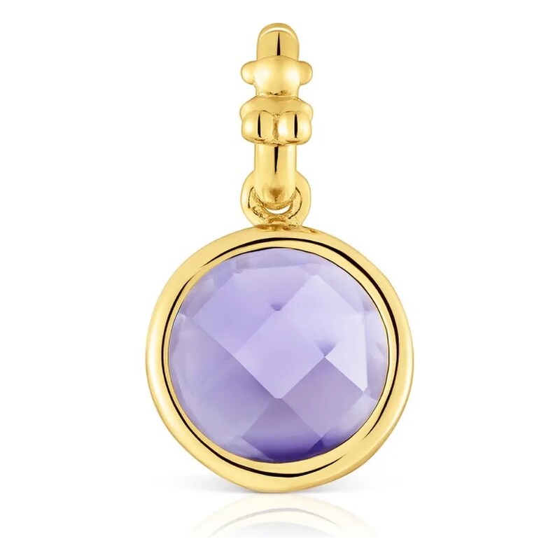 Strieborný pozlátený prívesok Tous 64323792