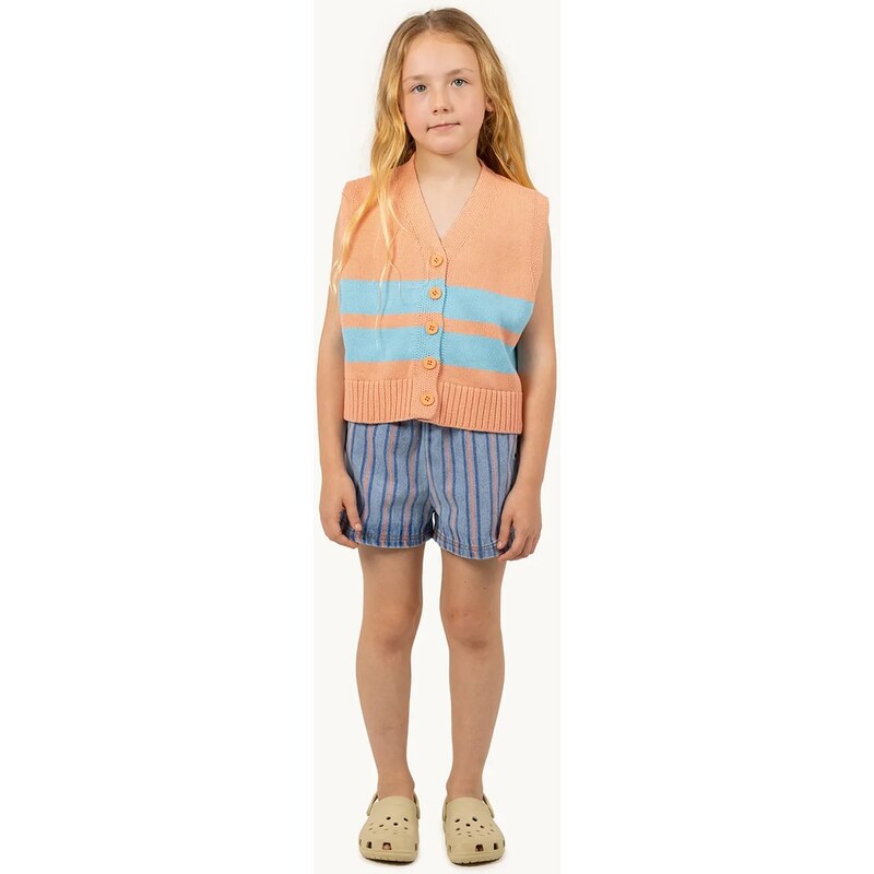 Detské bavlnené šortky Tinycottons STRIPES MULTICOLOR SHORT 61862577