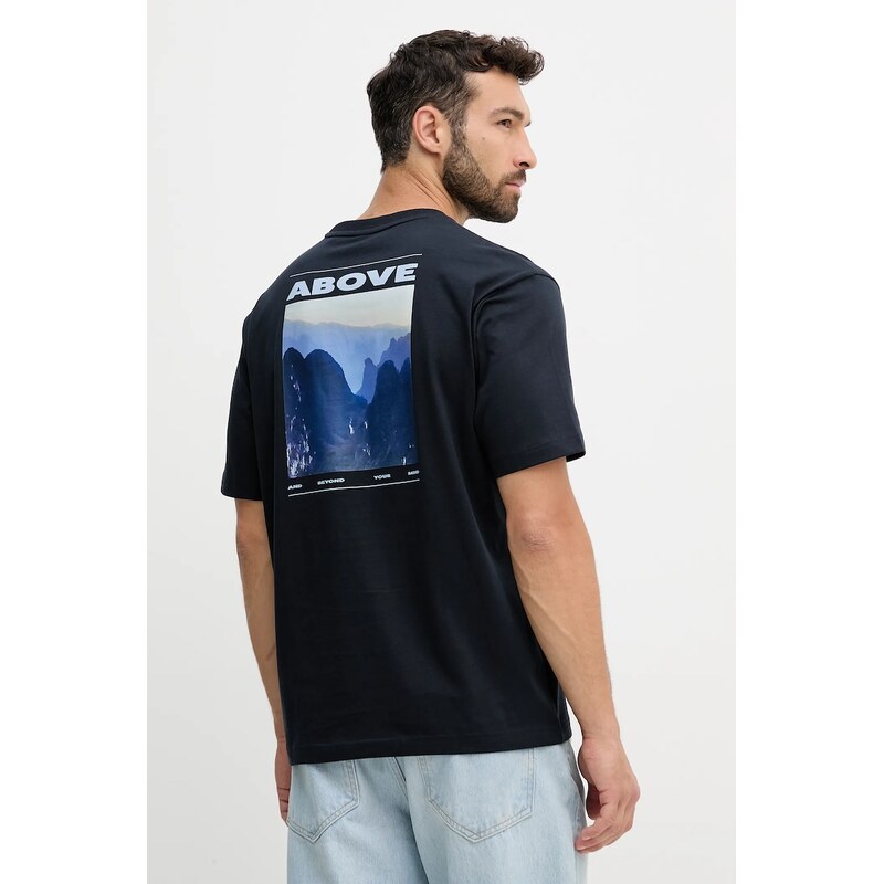 Bavlnené tričko BOSS Orange Te_move 64282361