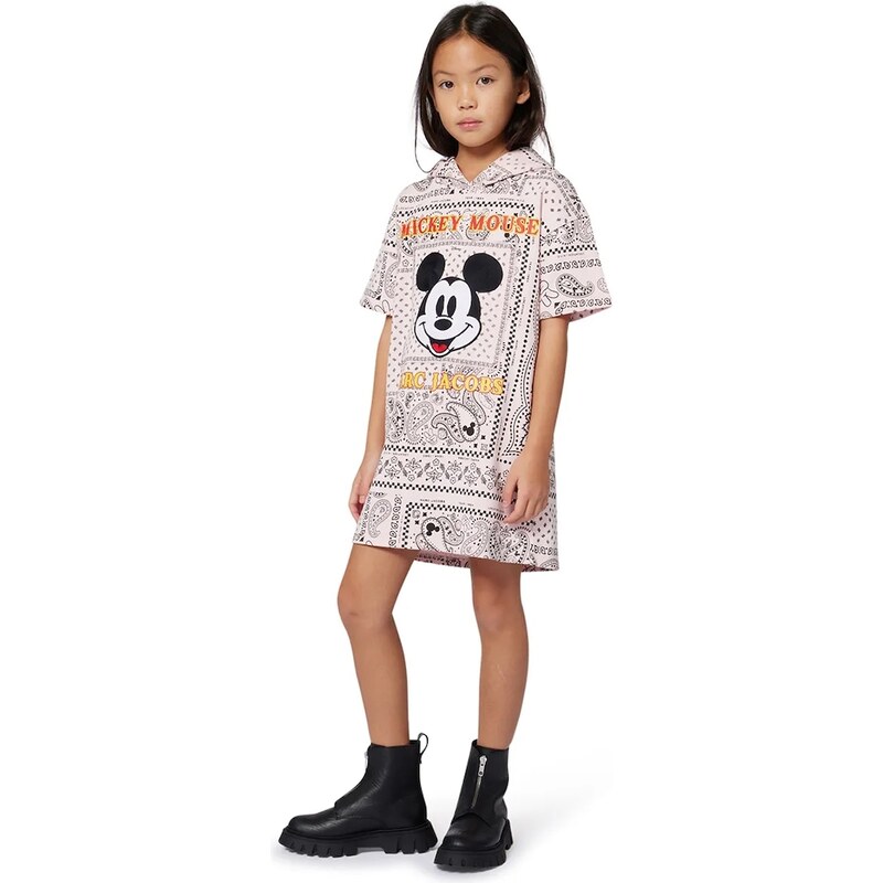 Dievčenské bavlnené šaty Marc Jacobs 66012982