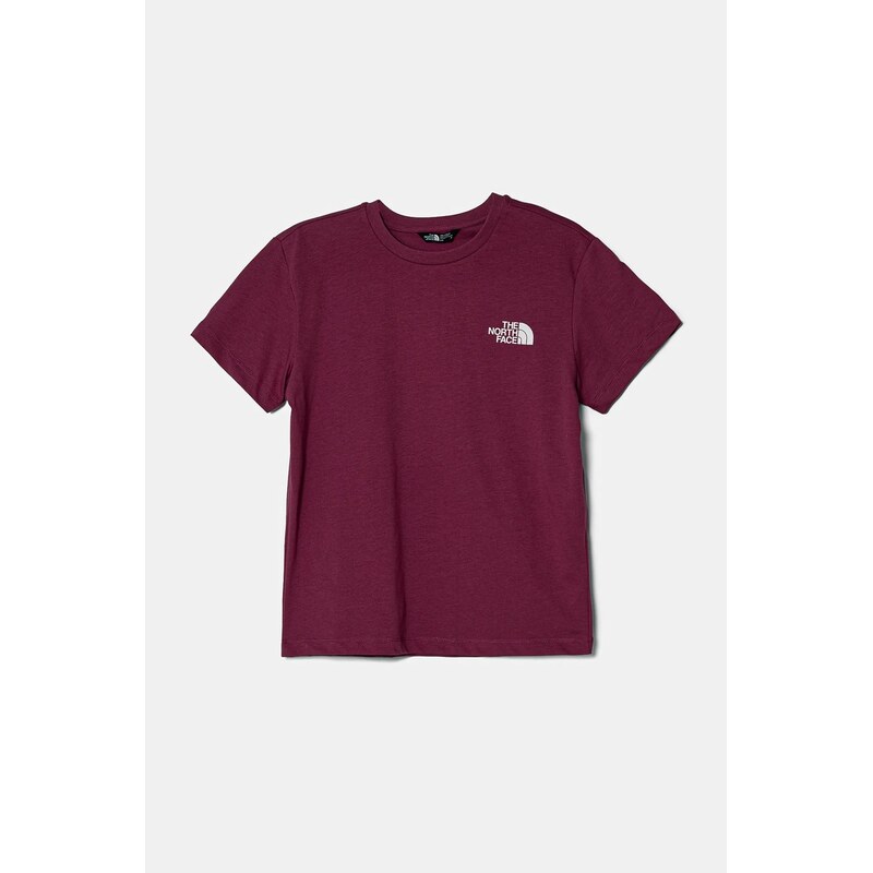 Detské bavlnené tričko The North Face BOX NSE S/S RELAXED TEE 61988459
