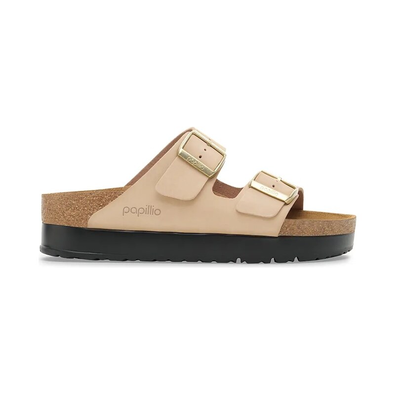 Kožené šľapky Birkenstock Arizona Flex Platform Birkenstock x Papillio 64168480