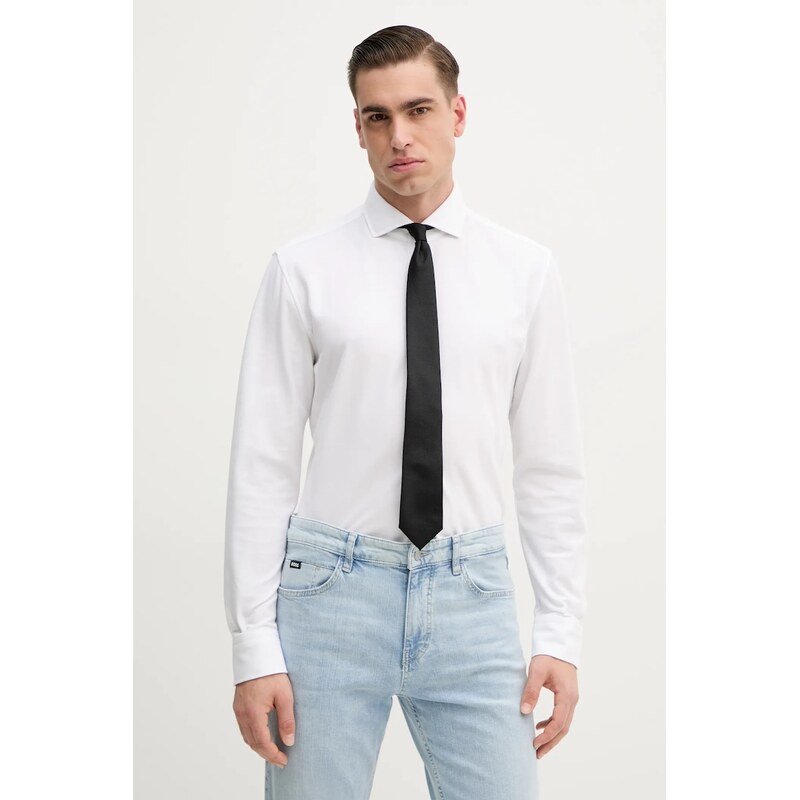 Bavlnená košeľa BOSS P-HANK-spread-243 62458895