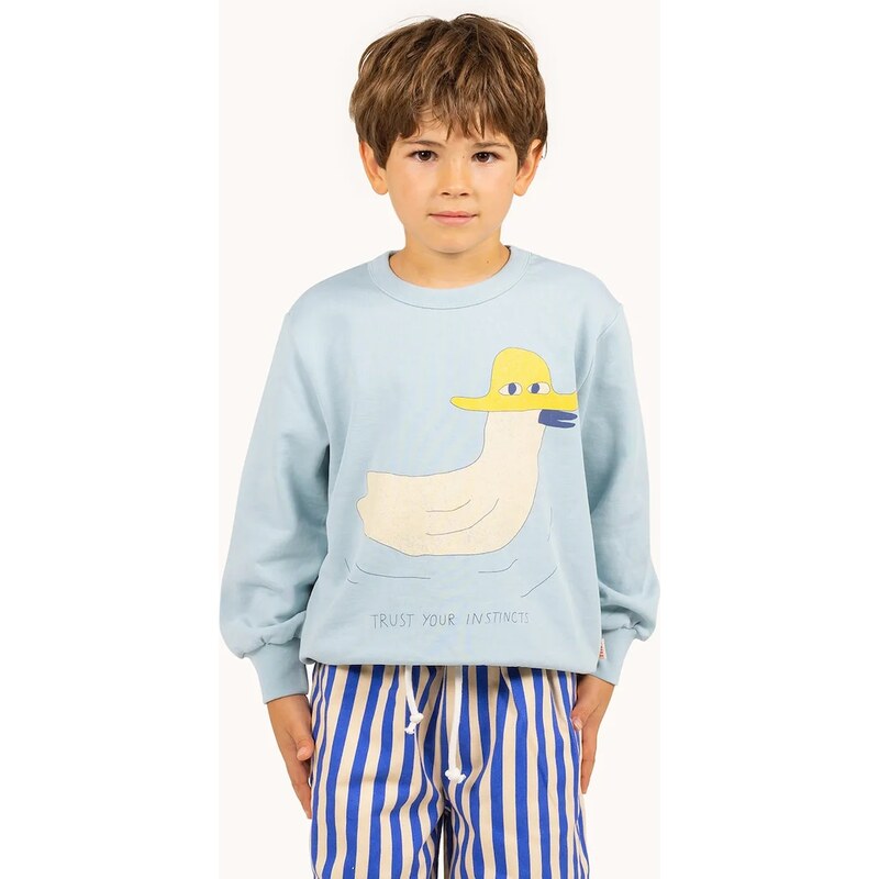 Detská bavlnená mikina Tinycottons DUCK GRAPHIC SWEATSHIRT 61862544