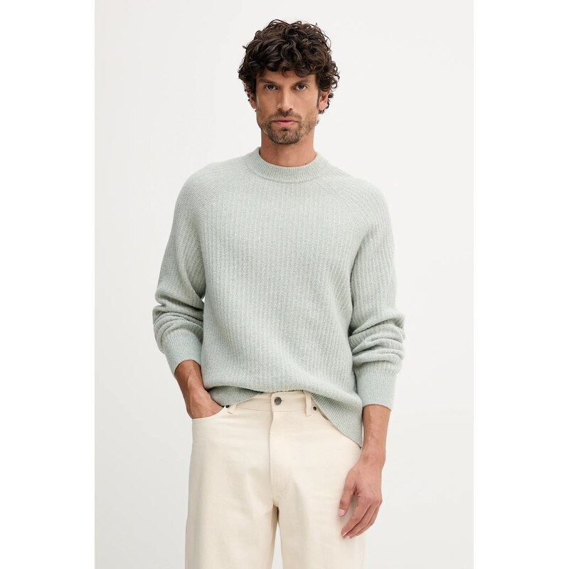 Vlnený sveter BOSS Orange Klacier 65244411