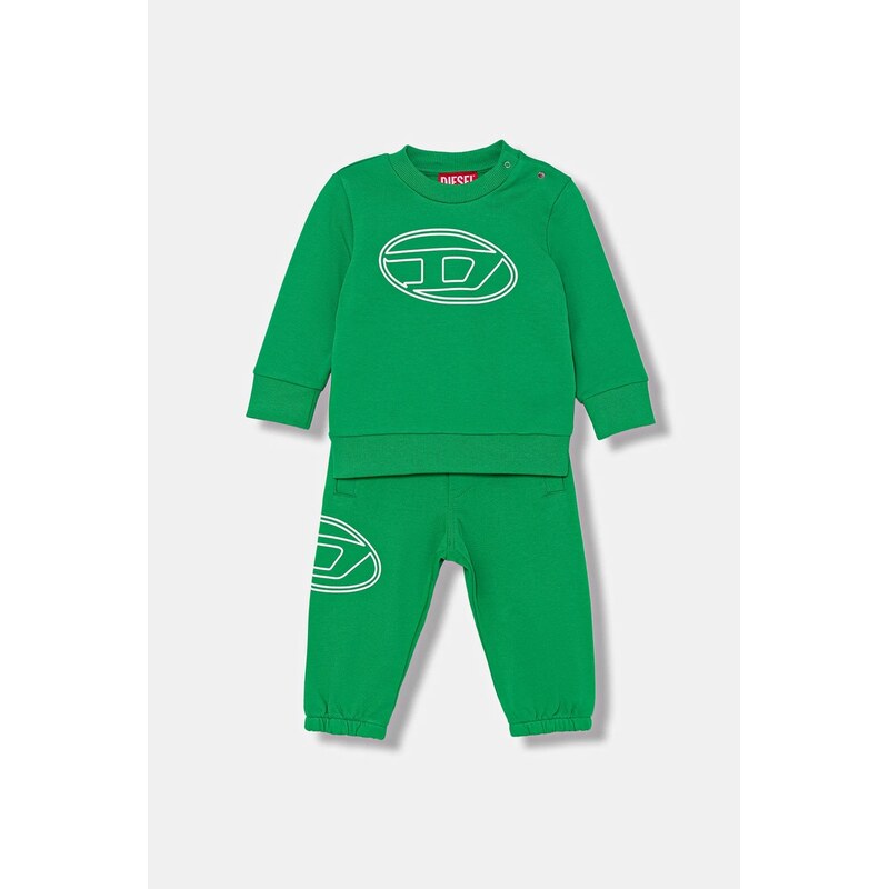 Detská tepláková súprava z bavlny Diesel STIMOTYB-SET OVERALLS 64217319