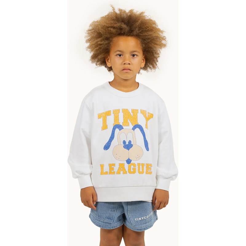 Detská bavlnená mikina Tinycottons TINY LEAGUE GRAPHIC SWEATSHIRT 61862540