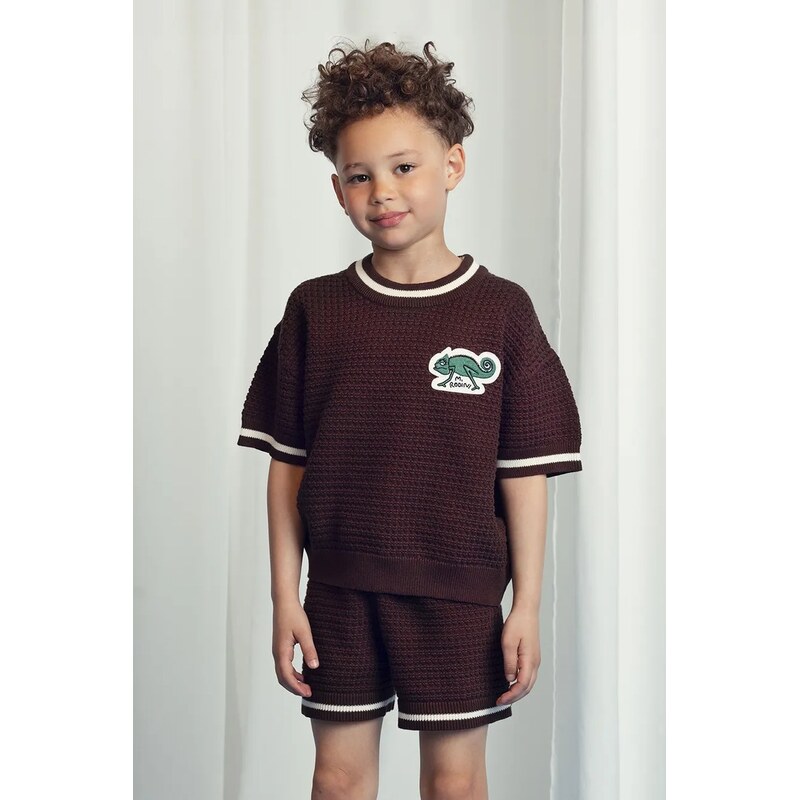 Detské bavlnené tričko Mini Rodini Lizard 64322704