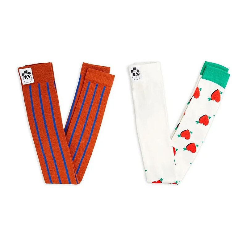 Detské legíny Mini Rodini Arrowed heart 2-pak 64322729