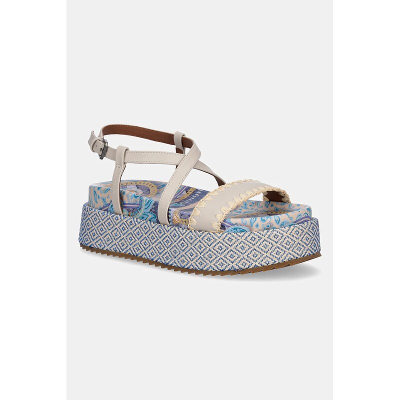 Kožené sandále Kurt Geiger London Chelsea Flatform Sandal 64322241