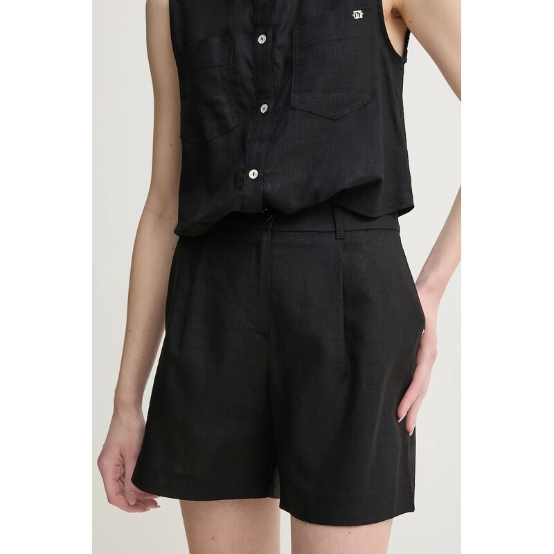 Ľanové šortky Gaudi 62607911