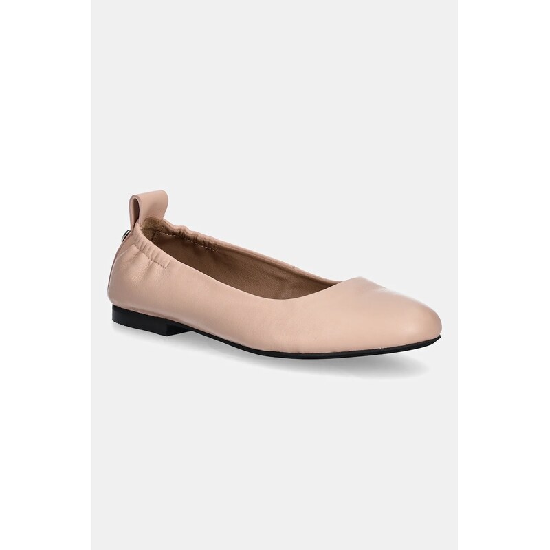 Kožené balerínky BOSS Dasy 61816920