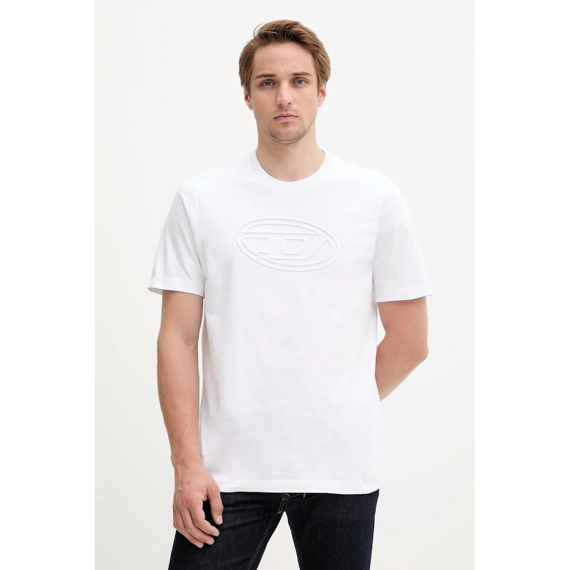 Bavlnené tričko Diesel T-ADJUST-BIGOVAL 64345963