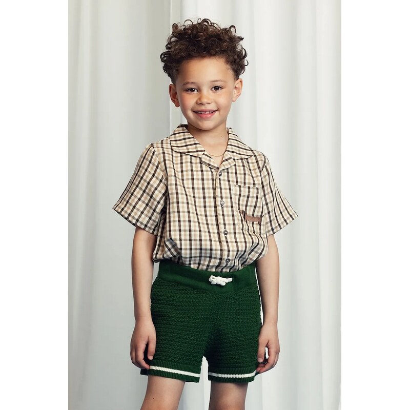 Košeľa Mini Rodini Gingham 64322679