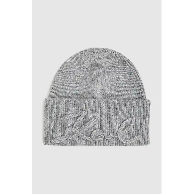 Čiapka s prímesou vlny Karl Lagerfeld K/SIGNATURE 65238427