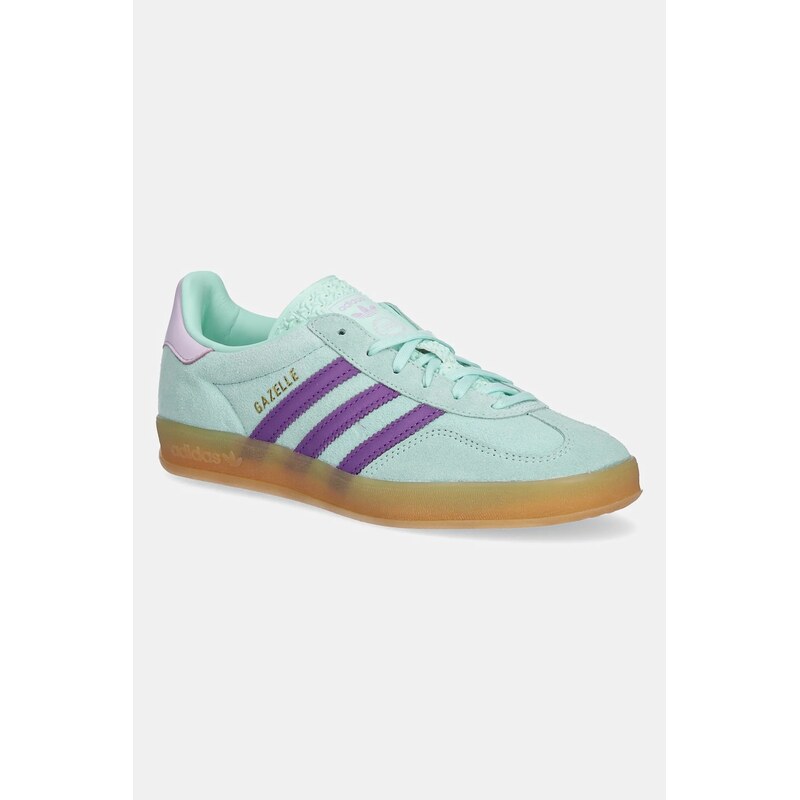 Semišové tenisky adidas Originals Gazelle Indoor W 62696764