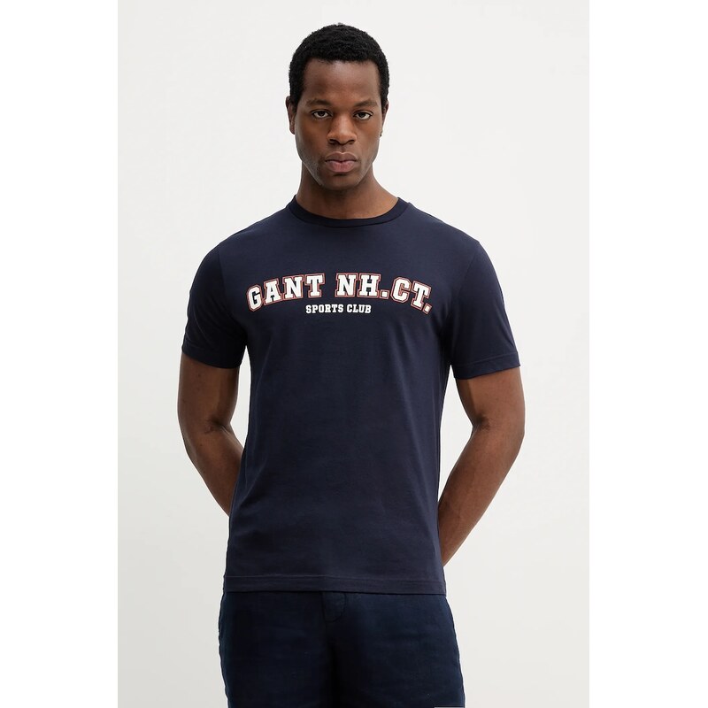 Bavlnené tričko Gant 64408694