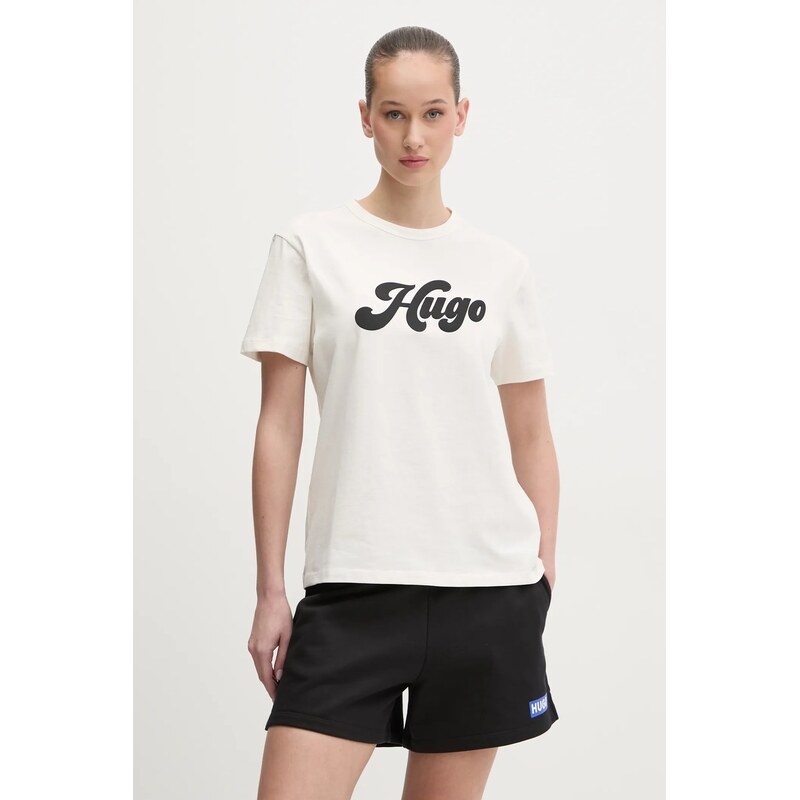 Bavlnené tričko HUGO 62210472