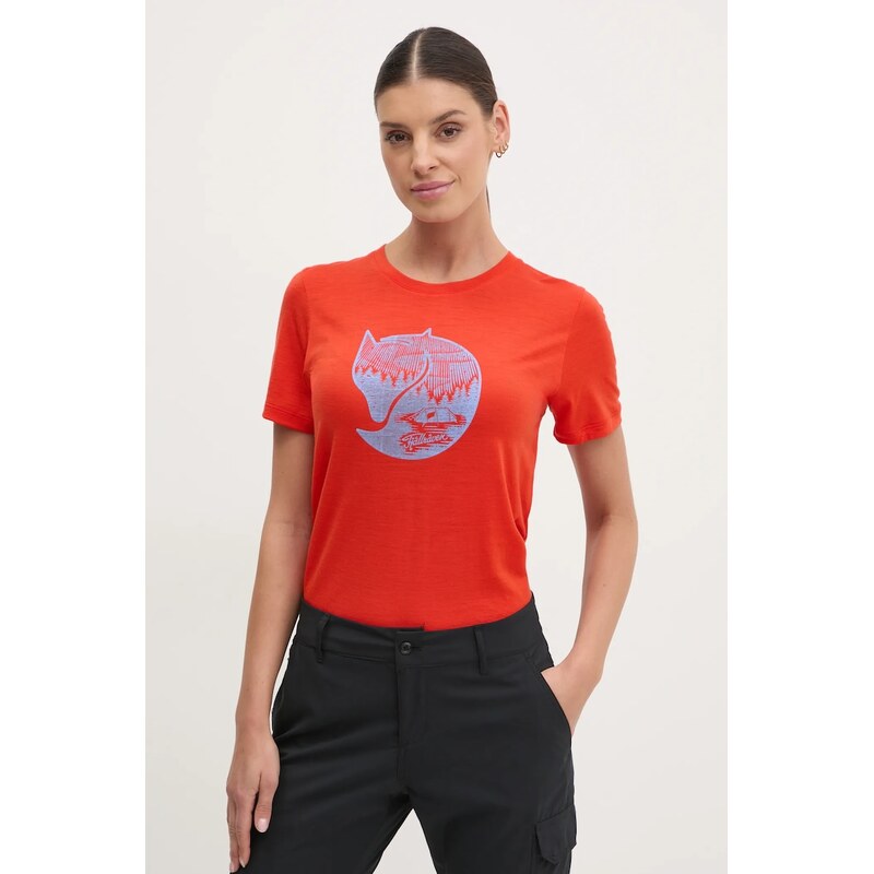 Športové tričko Fjallraven Abisko Wool Fox 62210409
