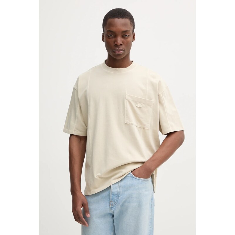 Bavlnené tričko Hugo Blue 61862762