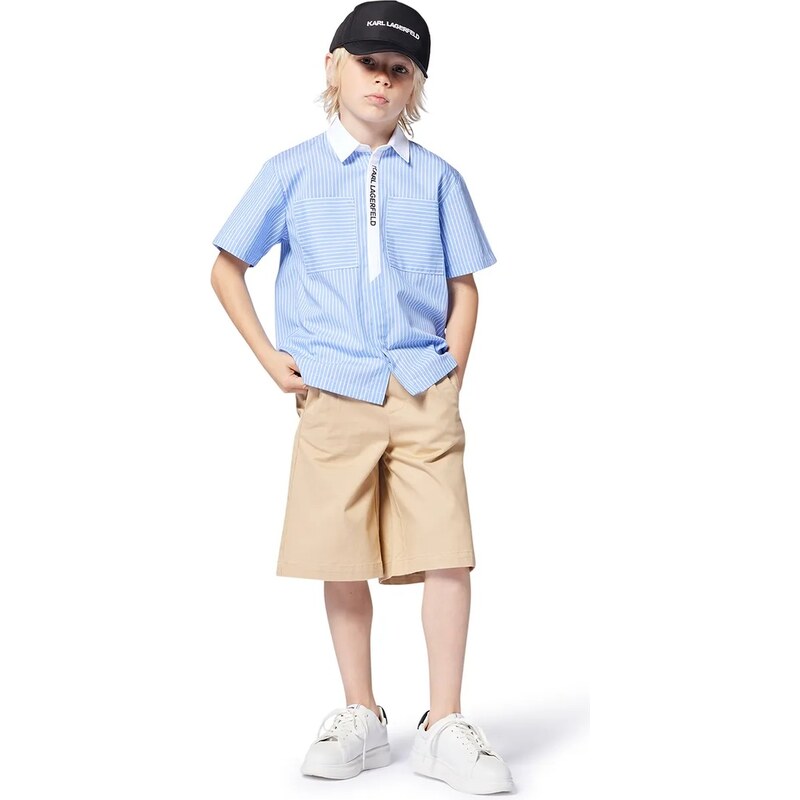 Detské krátke nohavice Karl Lagerfeld 62861477