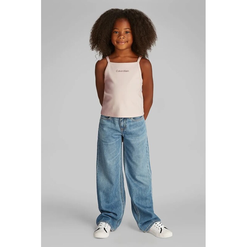 Detský bavlnený top Calvin Klein Jeans 62349743