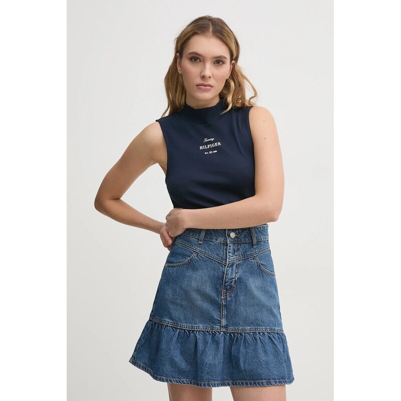 Bavlnený top Tommy Hilfiger 66512434