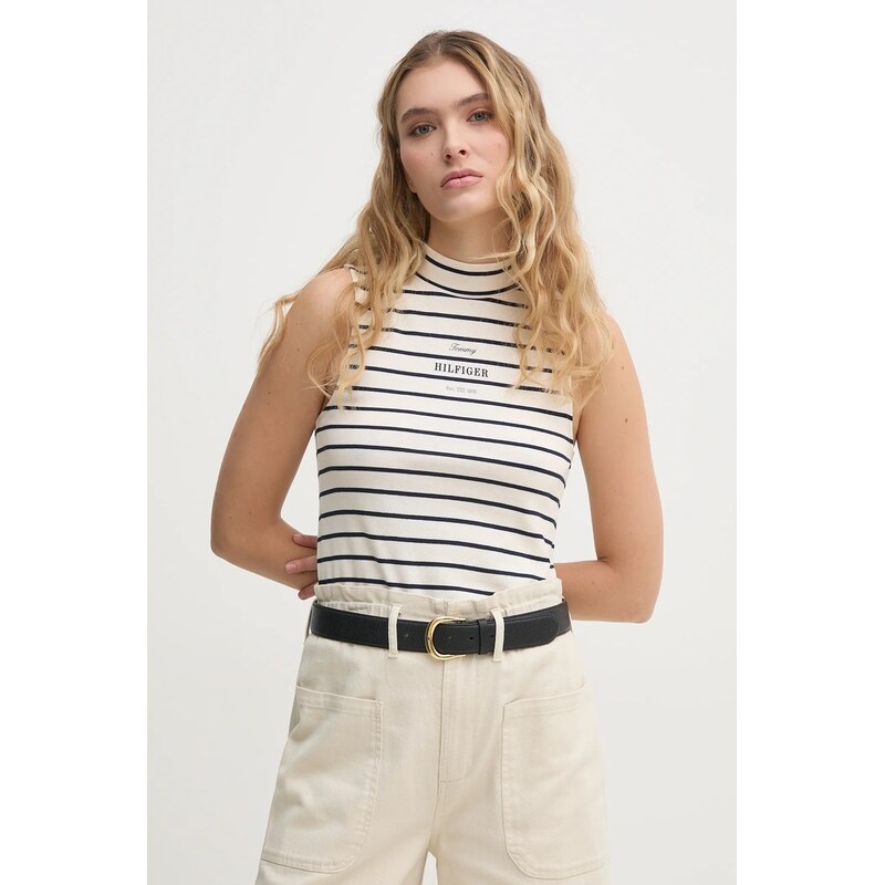 Bavlnený top Tommy Hilfiger 66512435