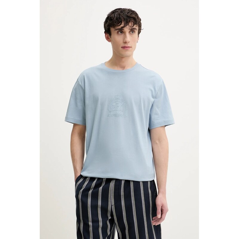 Bavlnené tričko HUGO 62402951