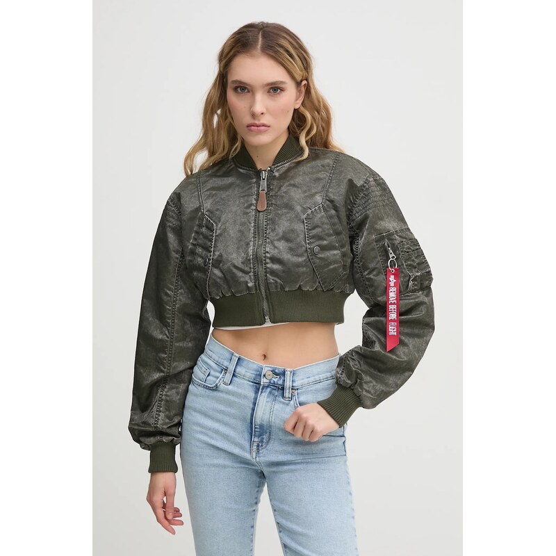 Bunda Alpha Industries MA-1 Vintage Cropped Wmn 62404018