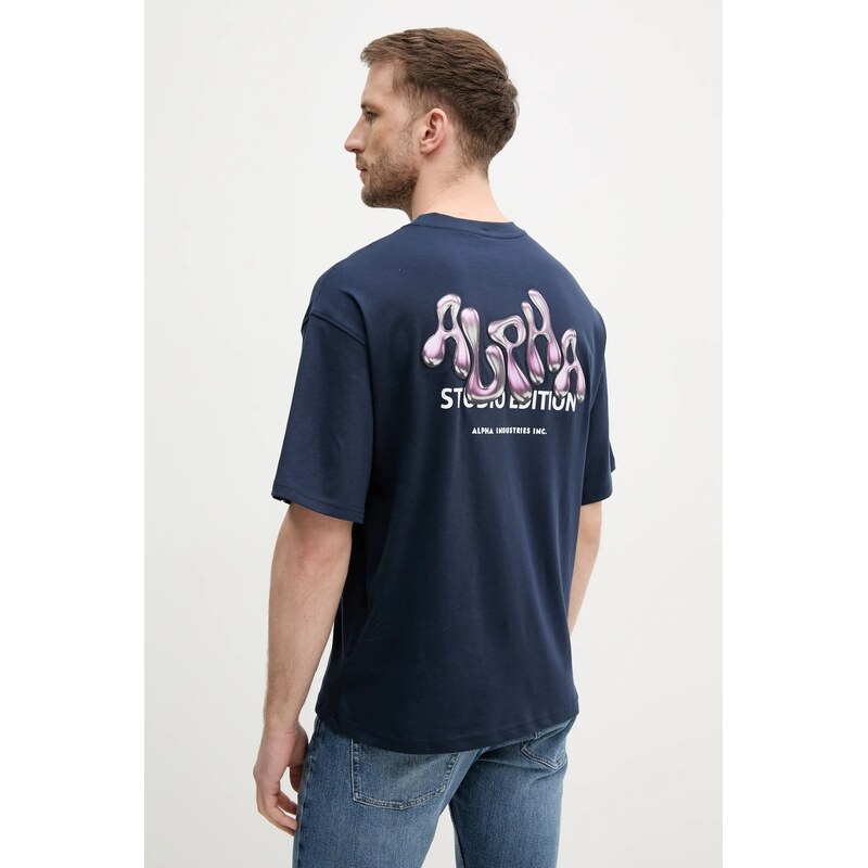Bavlnené tričko Alpha Industries Studio Edition BP T 62466126